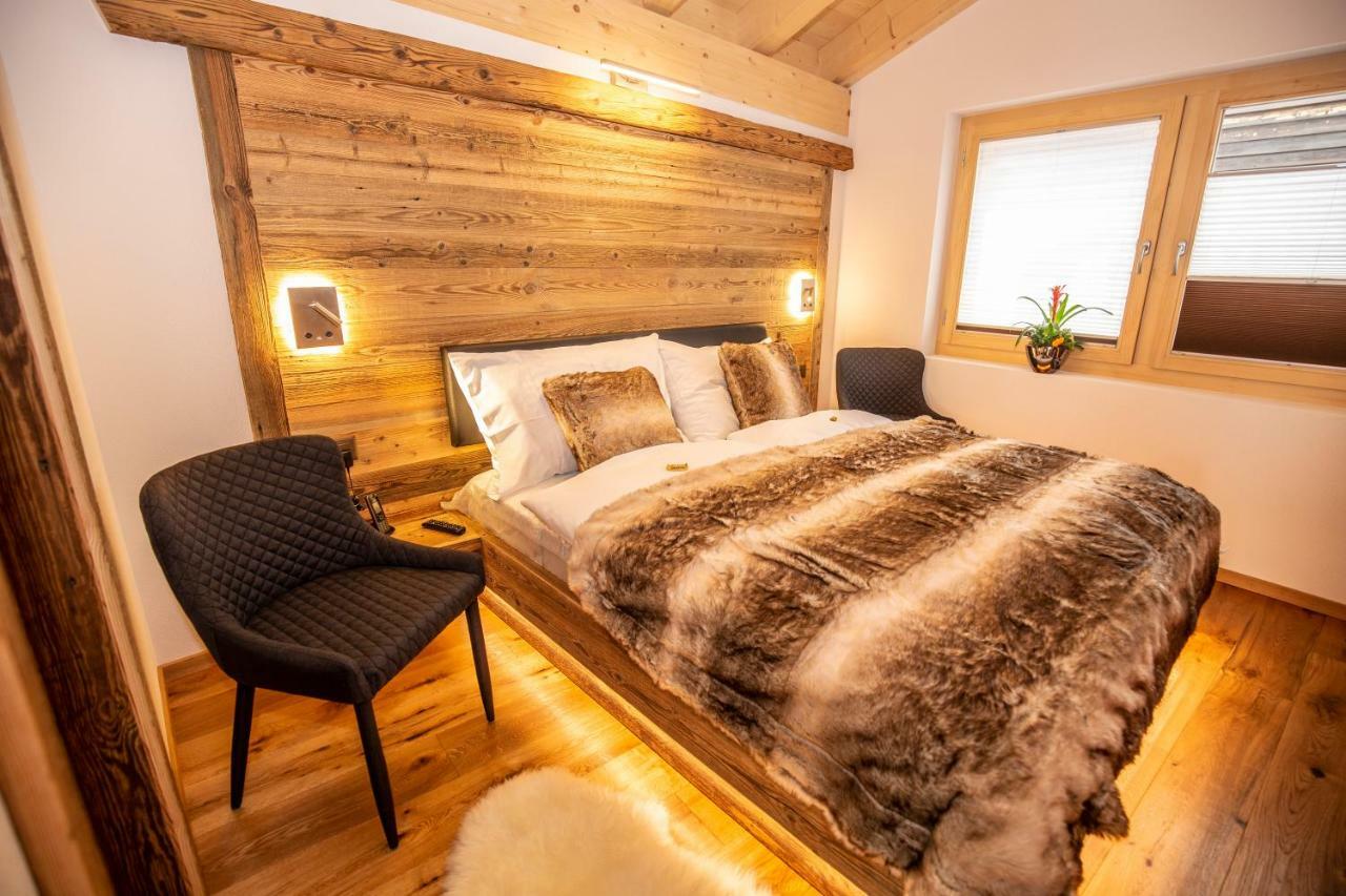 Palace Luxury Wellness Apartment And Boutique Hotel Ski-In-Out Saas-Fee Exterior foto