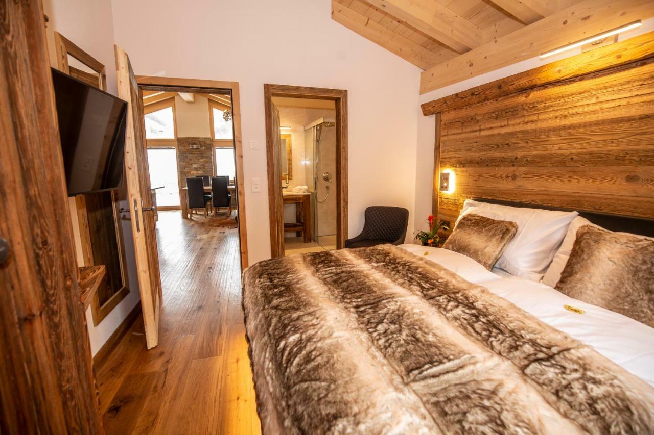 Palace Luxury Wellness Apartment And Boutique Hotel Ski-In-Out Saas-Fee Exterior foto